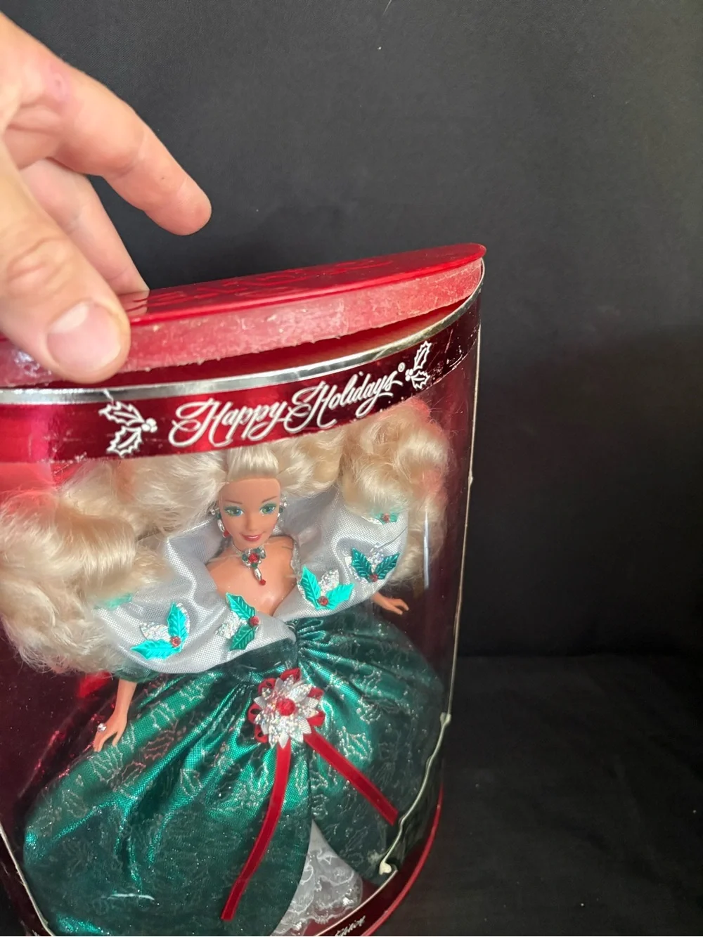 Vintage 1995 Barbie Happy Holidays Special Edition Doll (box Has Damage)